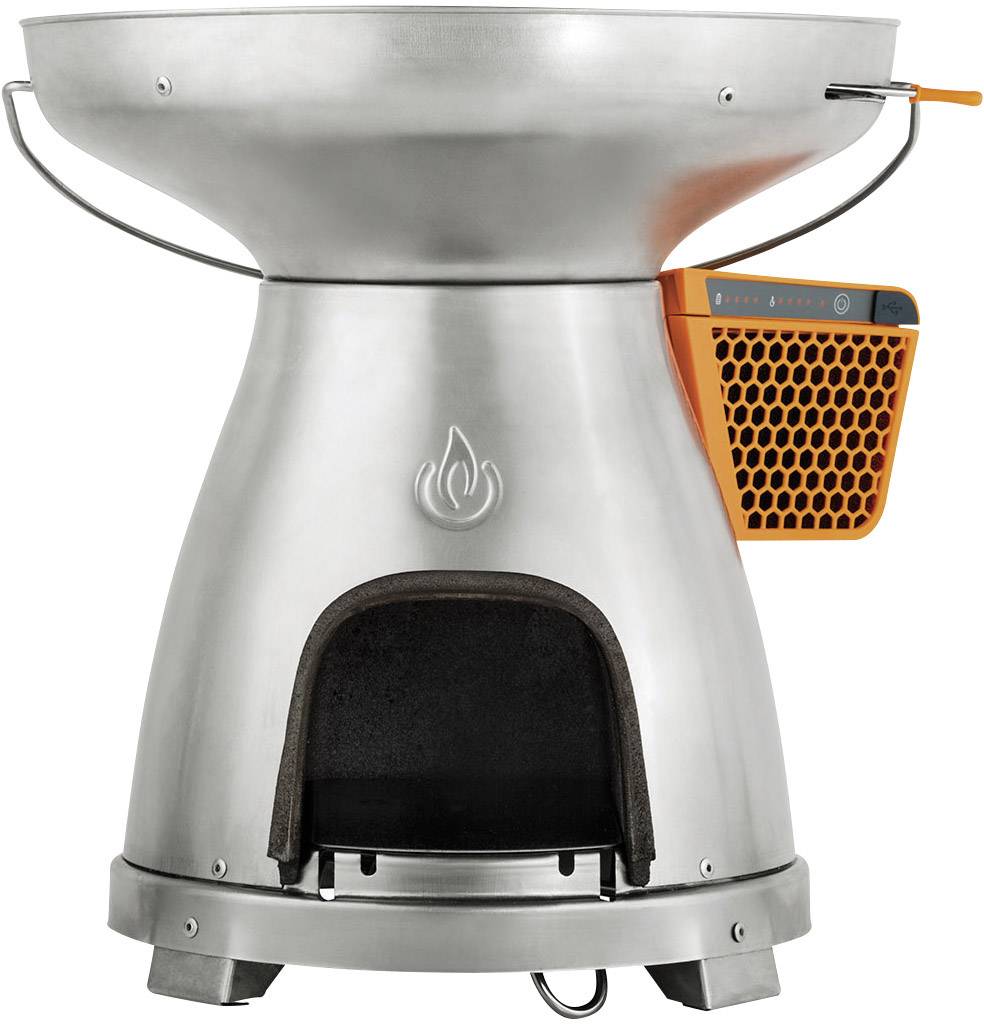 BioLite Holz Camping Kocher BaseCamp BL-BCA Stahl, Guss