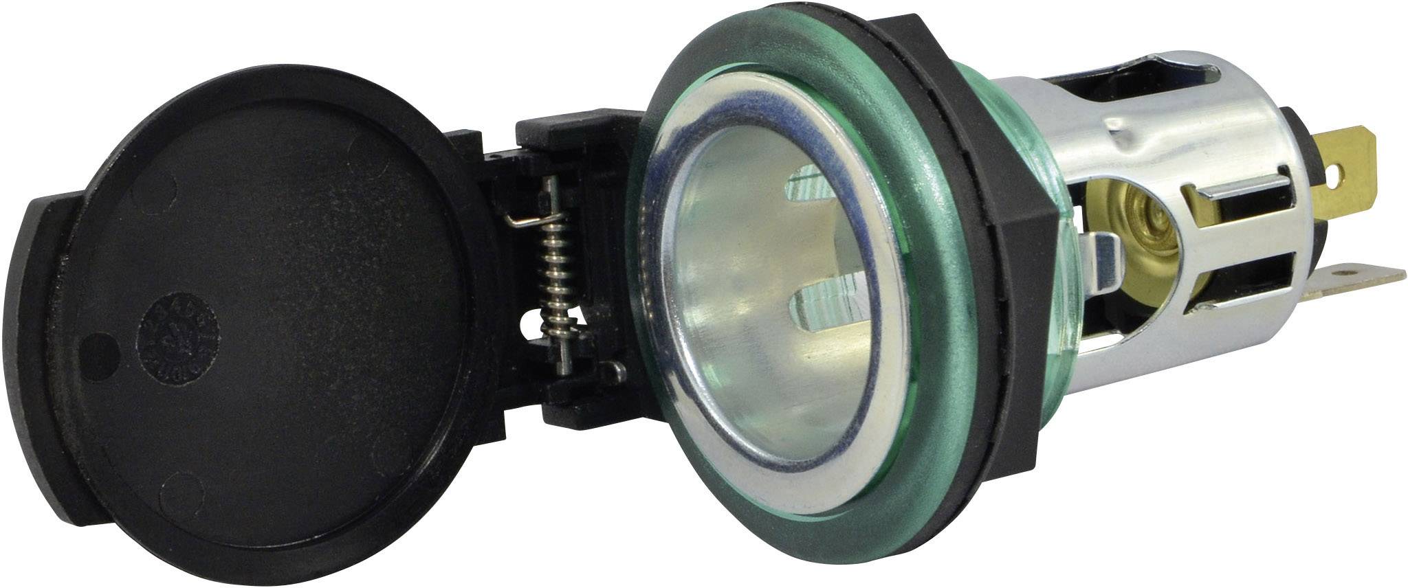 BAAS Zigarettenanzünder-Dose mit Federdeckel ZA22 Passend für (Details) Zigarettenanzünder Steckdo