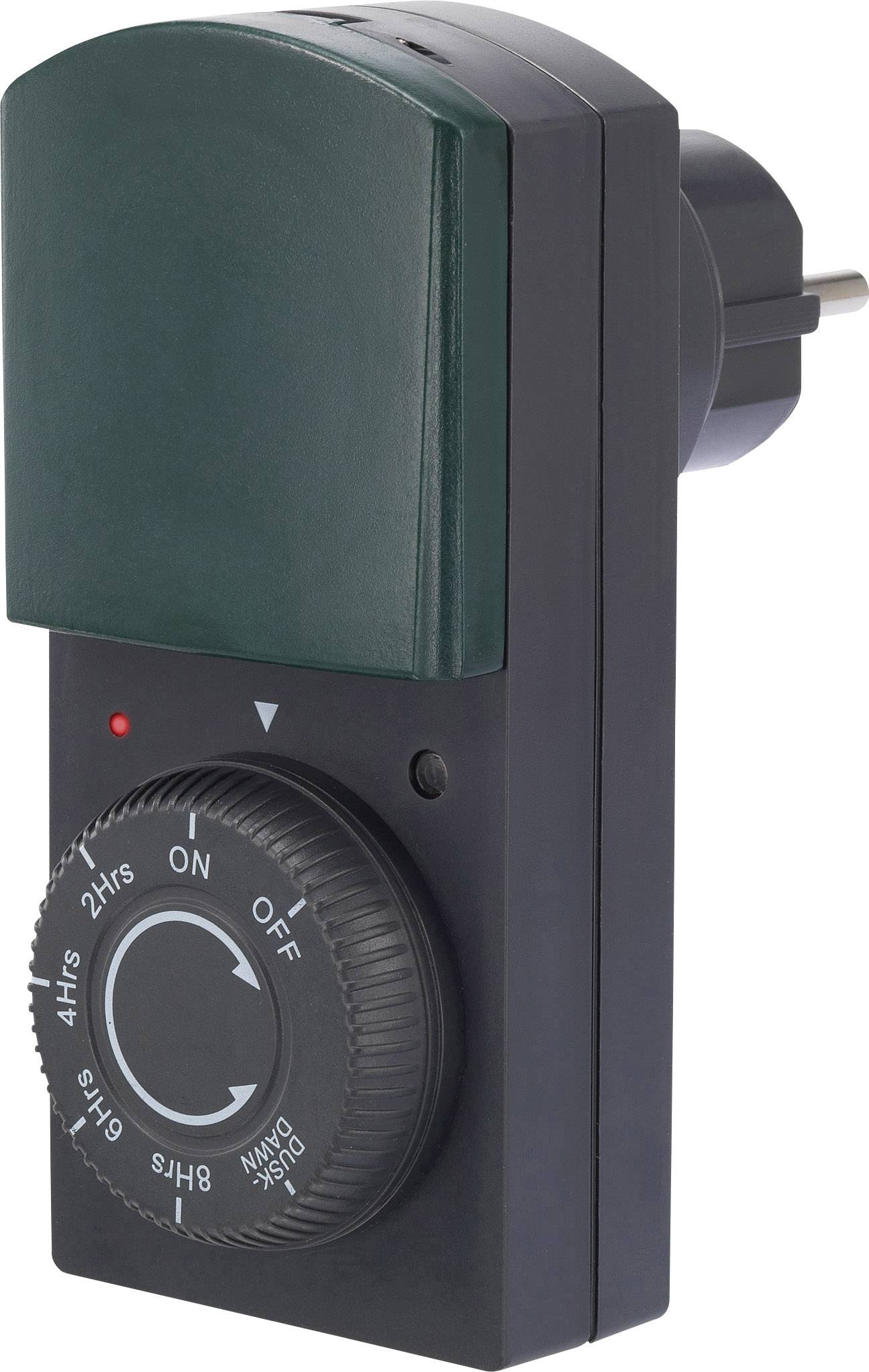 Renkforce EMT446MD Steckdosen-Timer analog Tagesprogramm 1000 W IP44 Dämmerungsfunktion, Countdown-