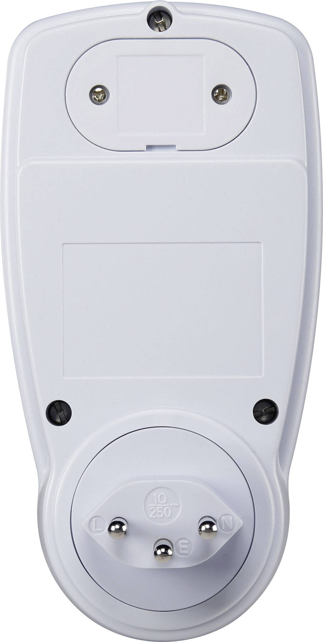 Renkforce 1289405 Steckdosen-Zeitschaltuhr digital Wochenprogramm 2300W IP20 Countdown-Funktion, Zufallsfunktion