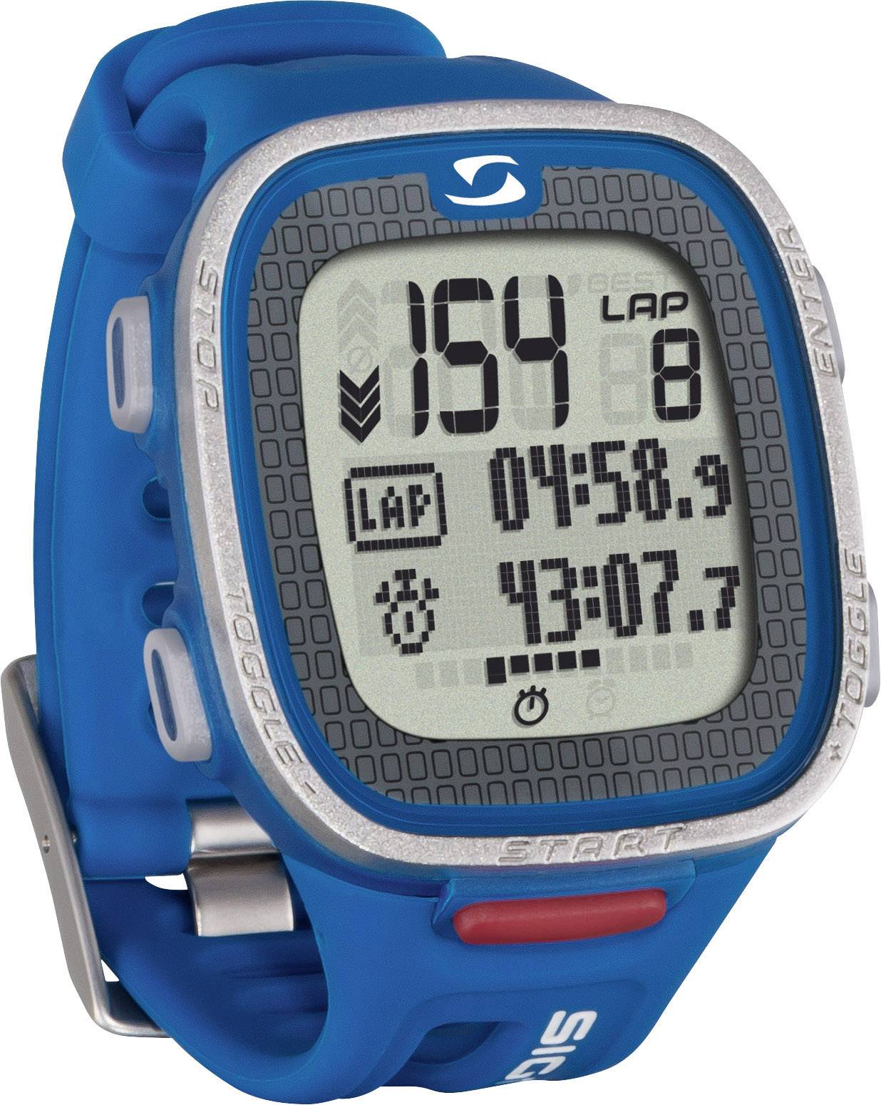 Sigma PC 26.14 blue Pulsuhr mit Brustgurt Blau
