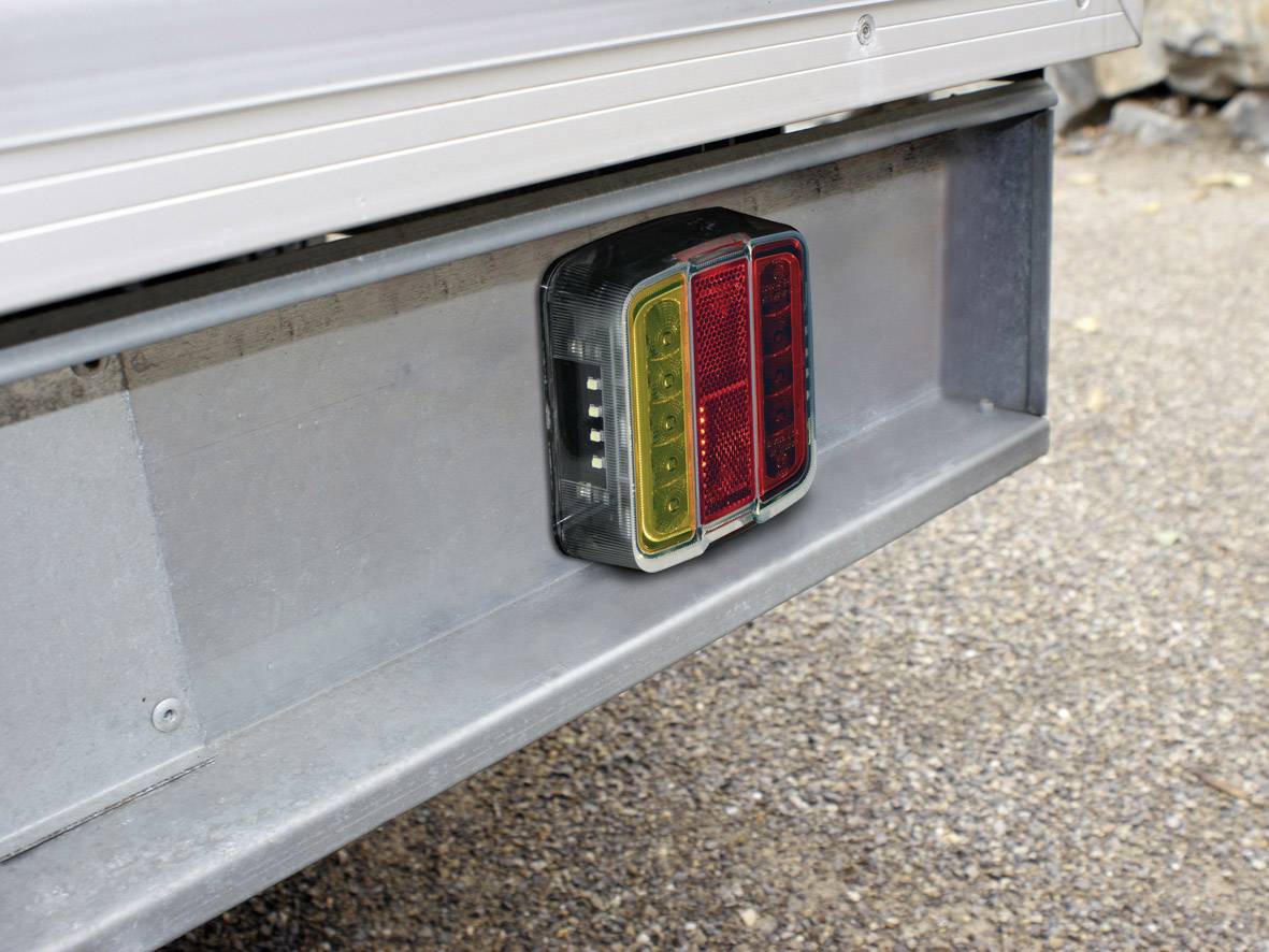 LAS Anhänger-Rückleuchte Rückleuchte, Kennzeichenleuchte, Blinker, Bremslicht links, rechts 12 V