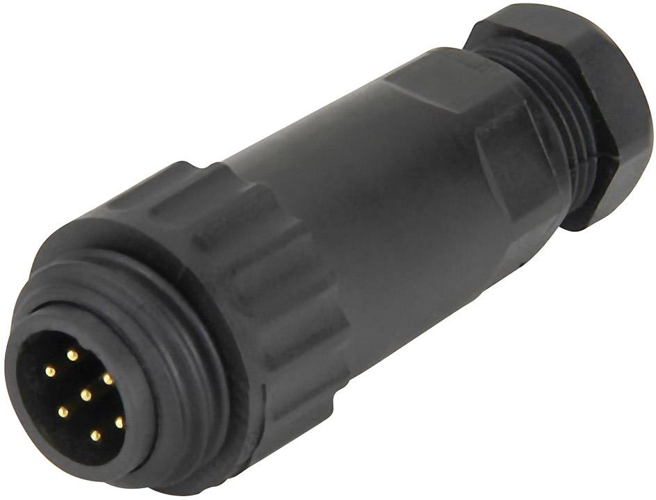 Weipu 814086 Rundstecker Stecker, gerade Gesamtpolzahl: 6 + PE Serie (Rundsteckverbinder): WA 1St.