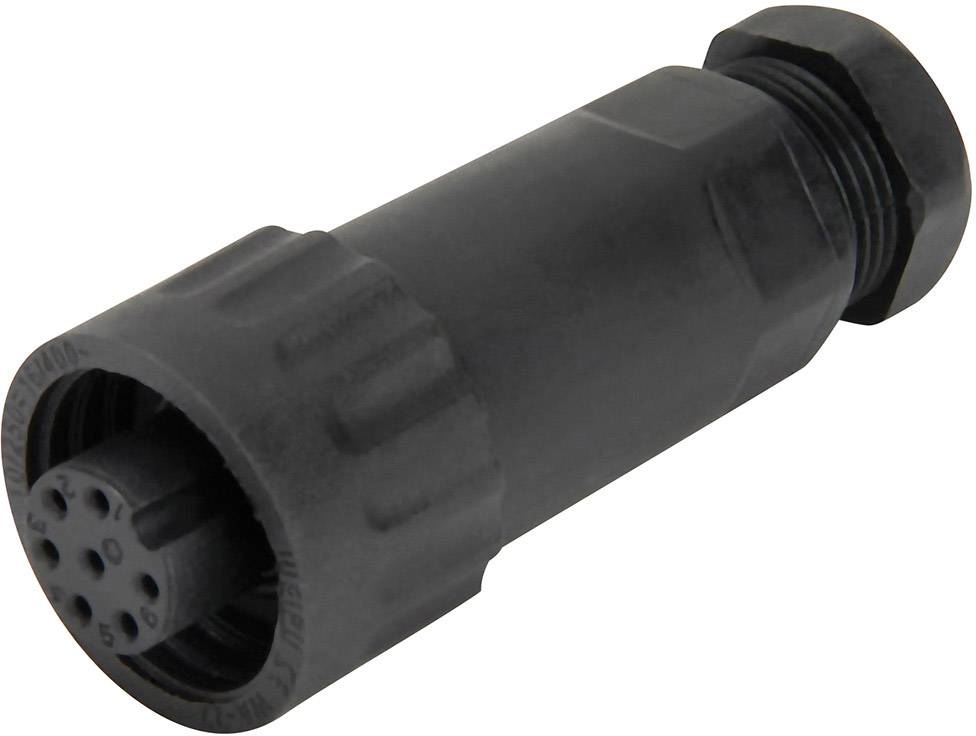 Weipu 814058 Rundstecker Buchse, gerade Gesamtpolzahl: 6 + PE Serie (Rundsteckverbinder): WA 1 St.