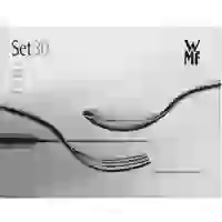 WMF Palma Besteck-Garnitur 30er Set Edelstahl (rostfrei) Silber 12 7291 6040 WMF Palma Besteck-Garnitur 30er Set Edelstahl (rostfrei) Silber 12 7291 6040
