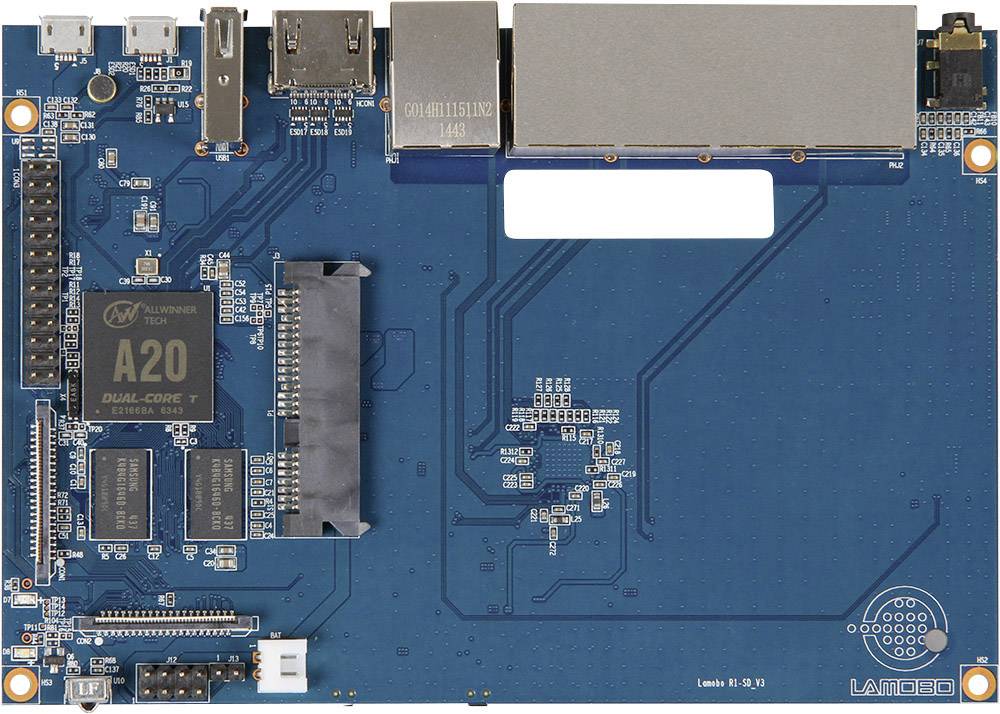 Banana PI BPi-R1 BPI-R1 1 GB 2 x 1.0 GHz