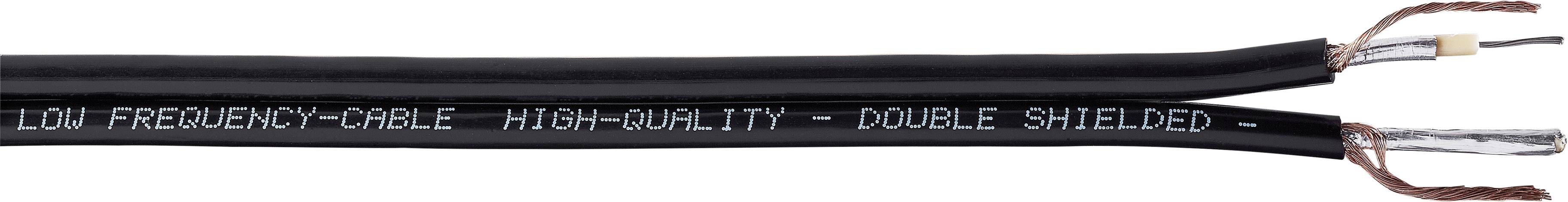 AIV 1181059 Videokabel 2 x 0.12 mm² Schwarz Meterware