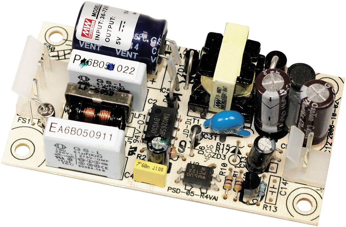 MW Mean Well PSD-05-5 DC/DC-Wandler 5 W Anzahl Ausgänge: 1 x Inhalt 1 St.