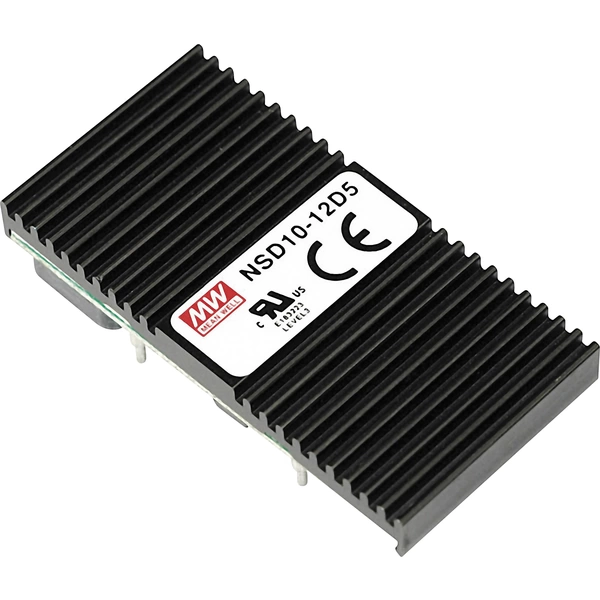 Mean Well MW NSD10-12D15 DC/DC-Wandler 10W Anzahl Ausgänge: 2 x Inhalt 1St. Mean Well MW NSD10-12D15 DC/DC-Wandler 10W Anzahl Ausgänge: 2 x Inhalt 1St.