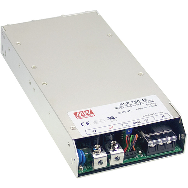 Mean Well RSP-750-5 AC/DC-Netzteilbaustein, geschlossen 100A 500W 5 V/DC 1St.