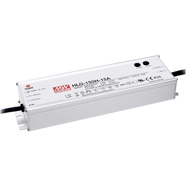 Mean Well MW HLG-150H-12A LED-Treiber, LED-Trafo Konstantspannung, Konstantstrom 150 W 12.5 A 12 V/ Mean Well MW HLG-150H-12A LED-Treiber, LED-Trafo Konstantspannung, Konstantstrom 150 W 12.5 A 12 V/