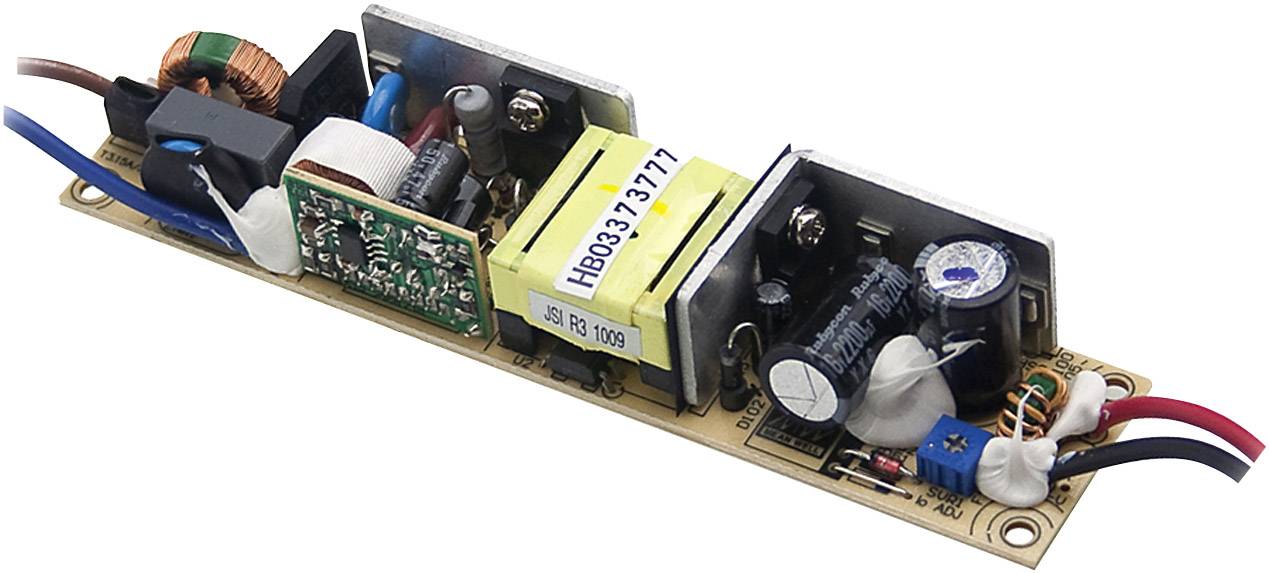 Mean Well PLP-20-24 AC/DC-Netzteilbaustein, open frame 24 V/DC 0.8 A