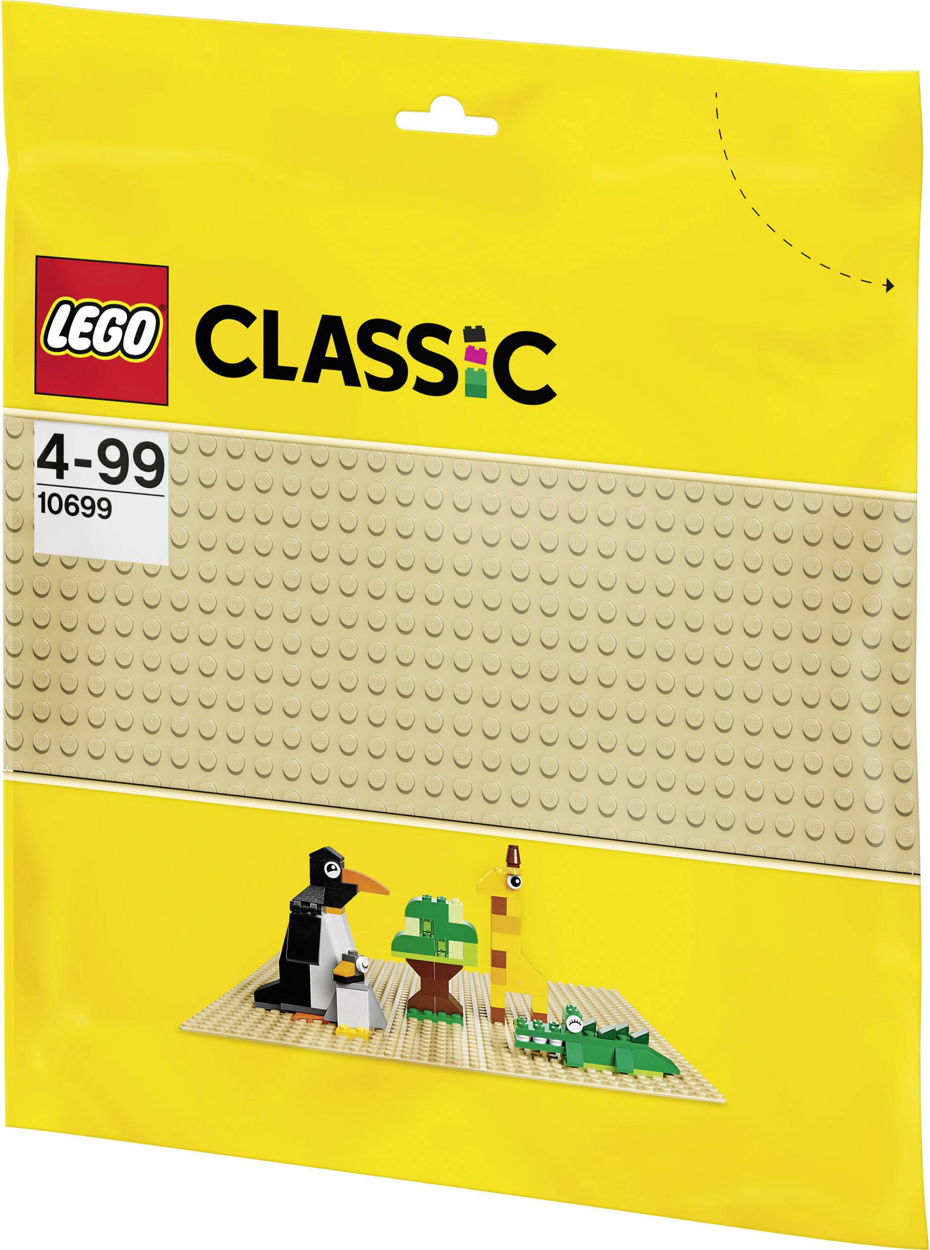 10699 LEGO® CLASSIC Sandfarbene Grundplatte