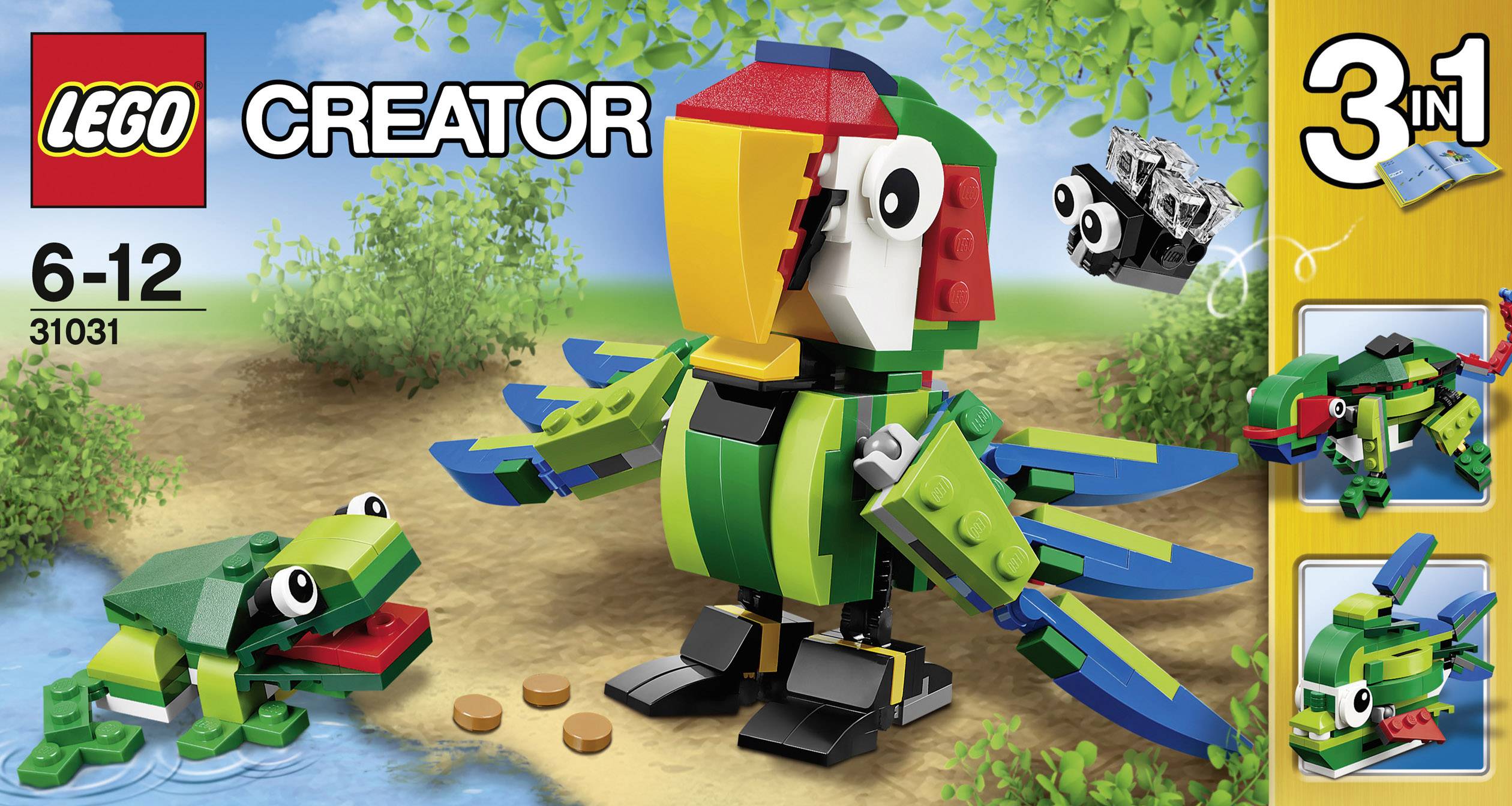 31031 LEGO® CREATOR Regenwaldtiere