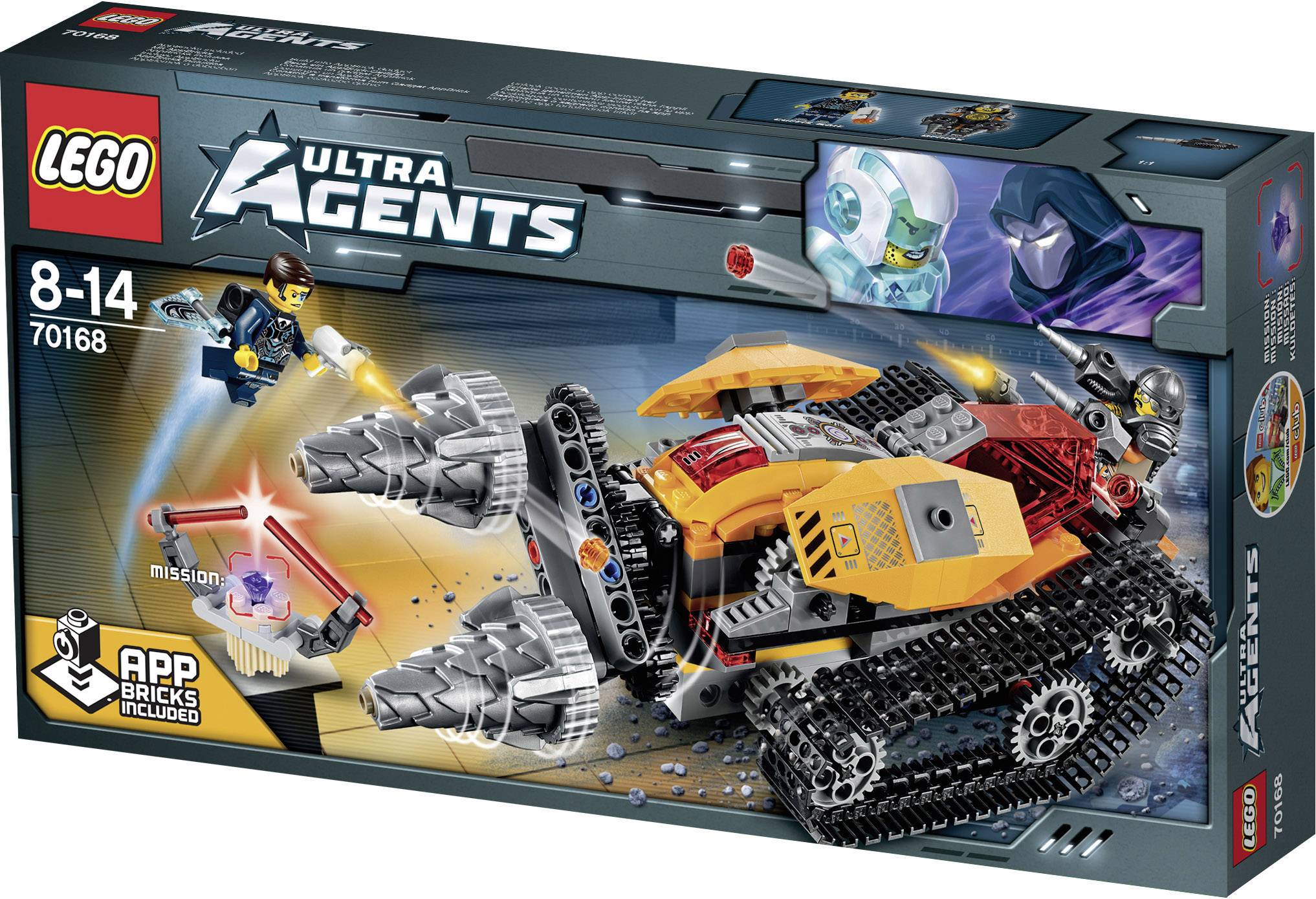 70168 LEGO® AGENTS Diamant Diebst