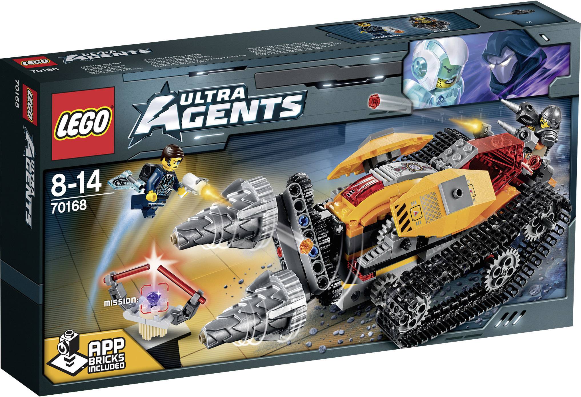 70168 LEGO® AGENTS Diamant Diebst