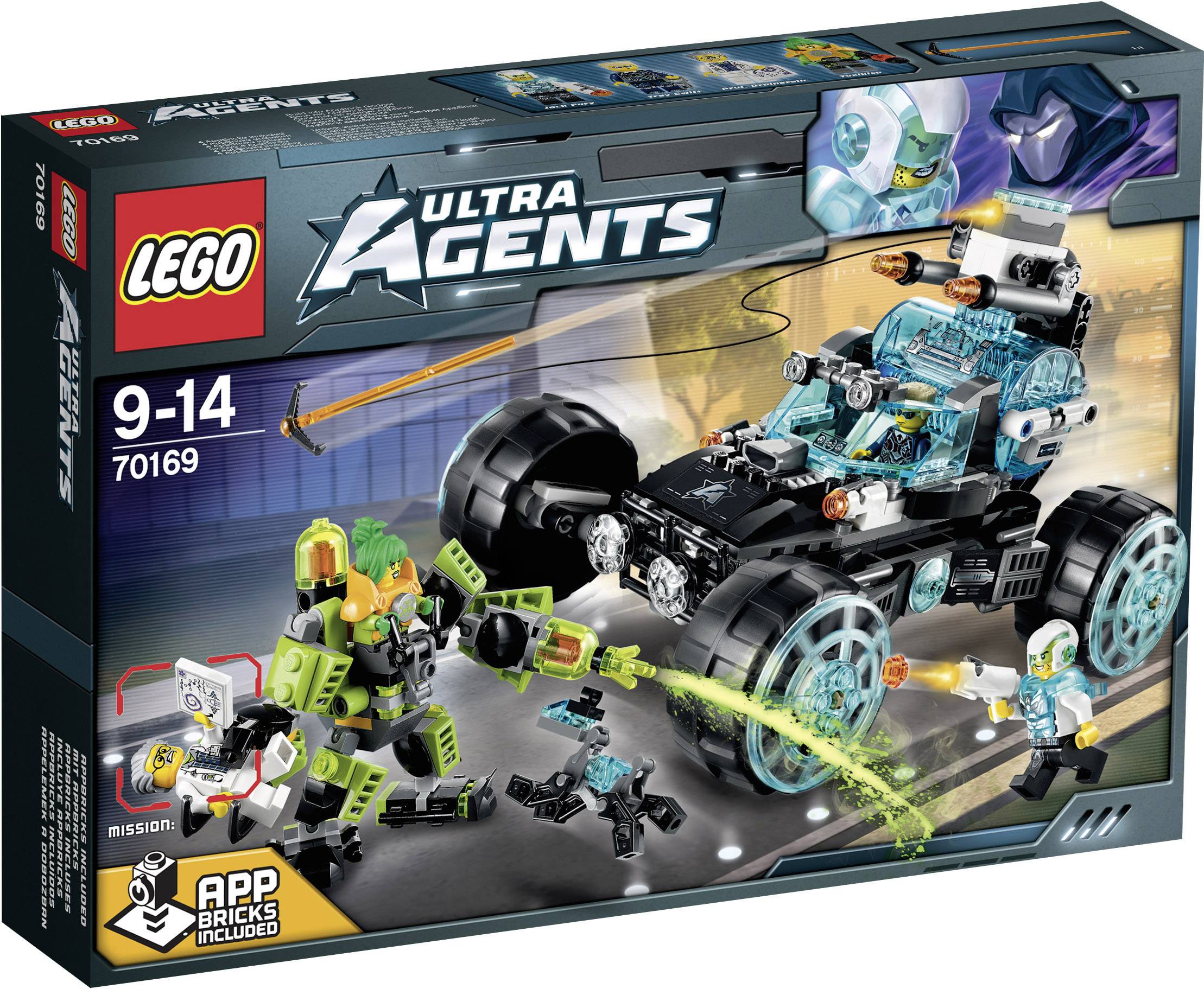 70169 LEGO® AGENTS Geheimagent Mis