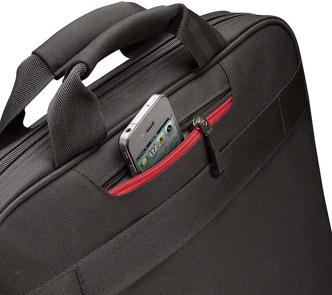 case LOGIC® Notebook Tasche Briefcase Passend für maximal: 39,6 cm (15,6") Schwarz