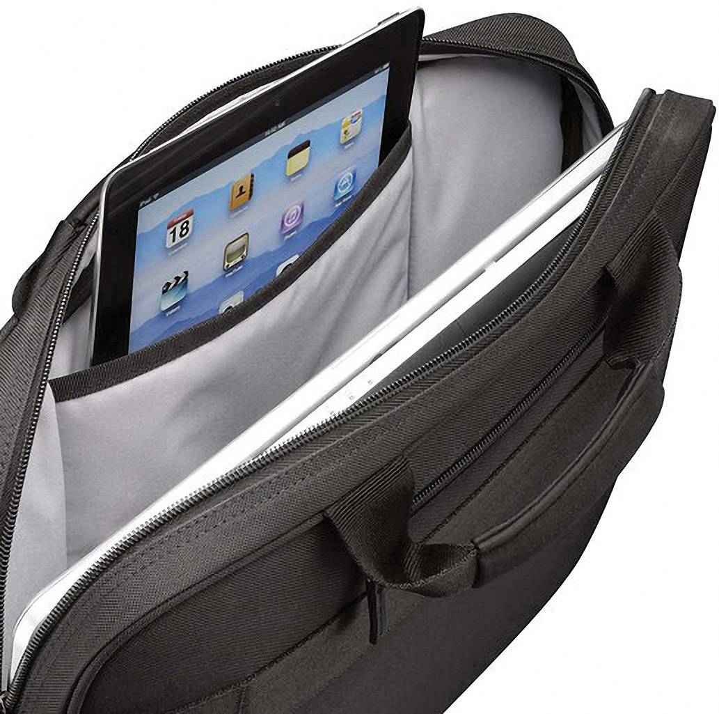 case LOGIC® Notebook Tasche Briefcase Passend für maximal: 39,6 cm (15,6") Schwarz
