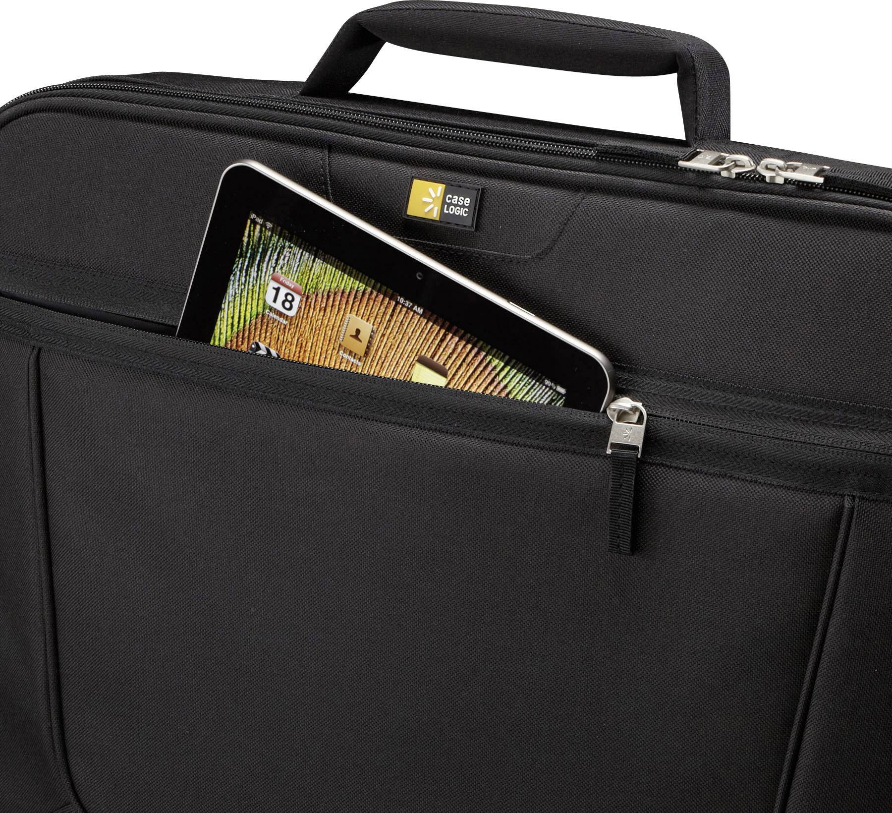 case LOGIC® Notebook Tasche 15.6 Notebook Case SW Passend für maximal: 39,6 cm (15,6") Schwarz