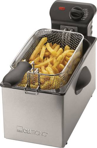 Clatronic FR 3586 Fritteuse 2000W Edelstahl