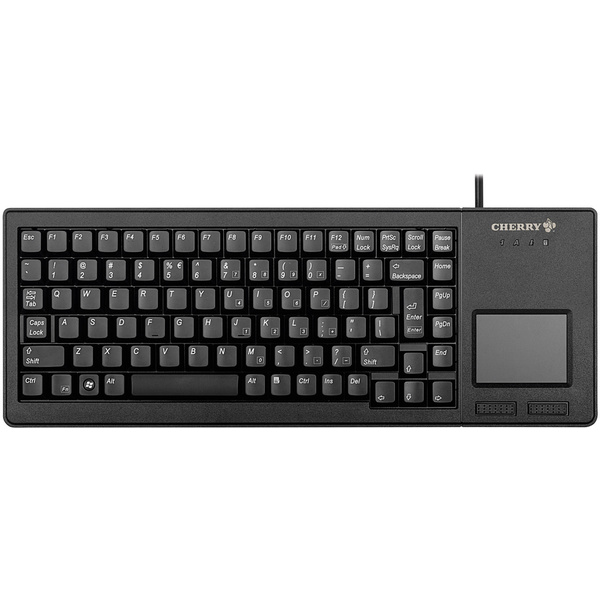 Clavier CHERRY XS Touchpad Keyboard noir pavé tactile intégré