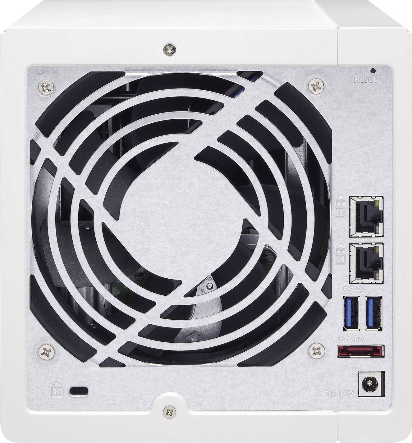 QNAP NAS-Server 8 TB bestückt mit 4x 2TB WD Red™ TS-431-8TB-WR