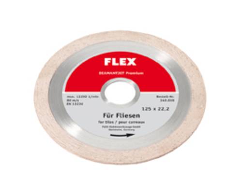 Flex Diamantjet - Diamanttrennscheibe Premium Fliese 349038 Durchmesser 125mm 1St.