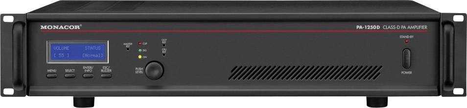 Monacor PA-1250D ELA-Verstärker 250W