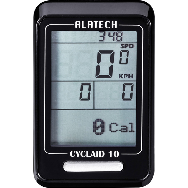 Alatech Cyclaid 10 Fahrradcomputer, kabellos Bluetooth