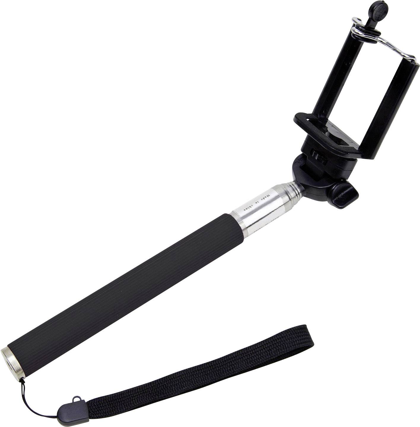 Dicota Plus Selfie Stick 8.5cm Schwarz, Silber