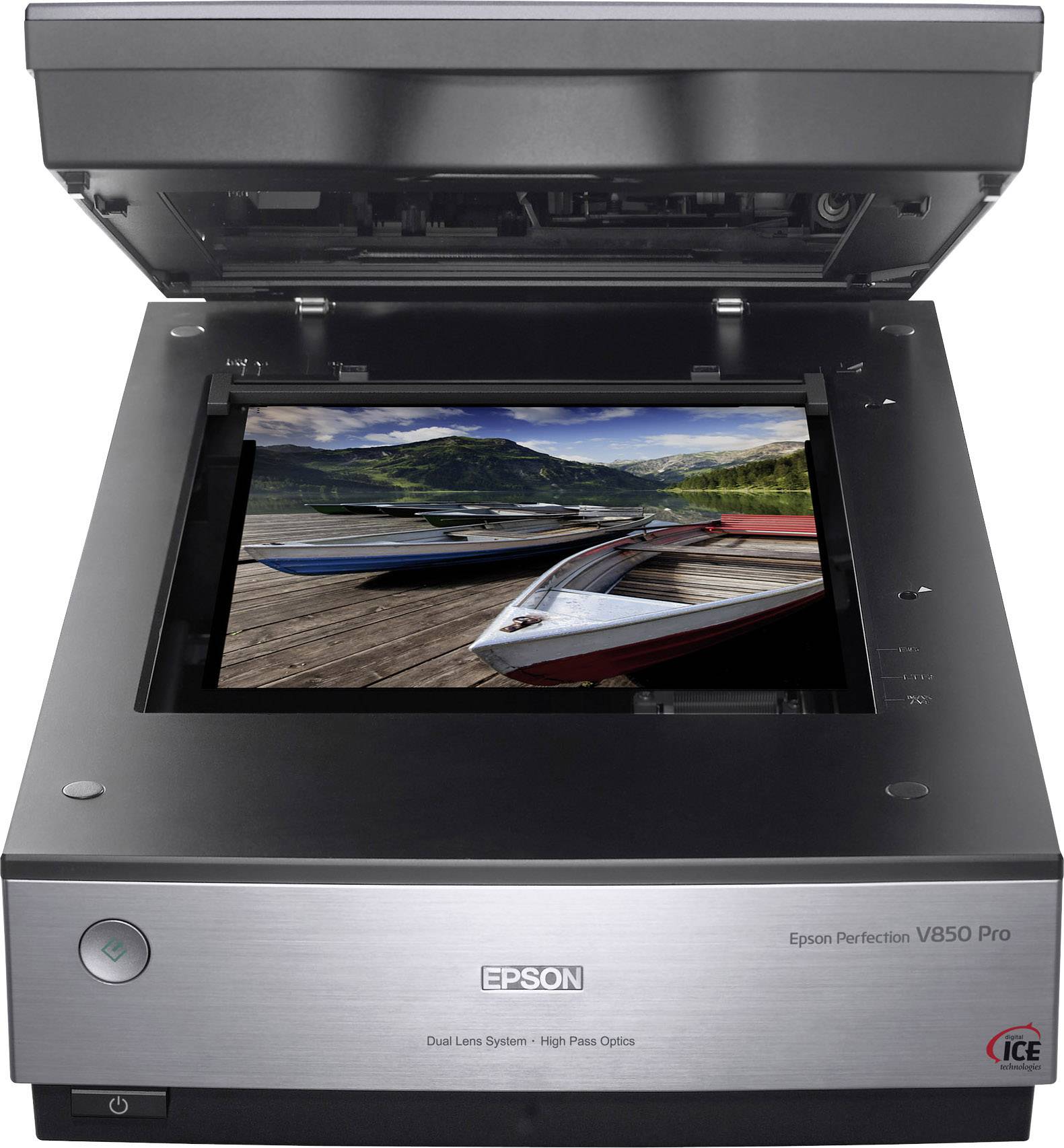 Epson Perfection V850 Pro Flachbettscanner A4 6400 x 6400 dpi USB Dokumente, Fotos, Dias, Negative