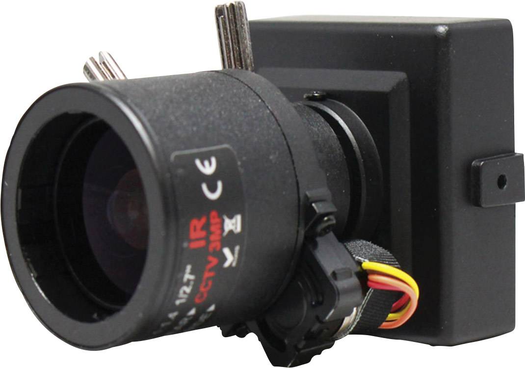 B & S Technology BSC HD 2810 Mini-Überwachungskamera 700 TVL 2,8 - 10mm