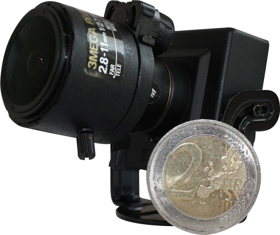 B & S Technology BSC HD 2810 Mini-Überwachungskamera 700 TVL 2,8 - 10mm