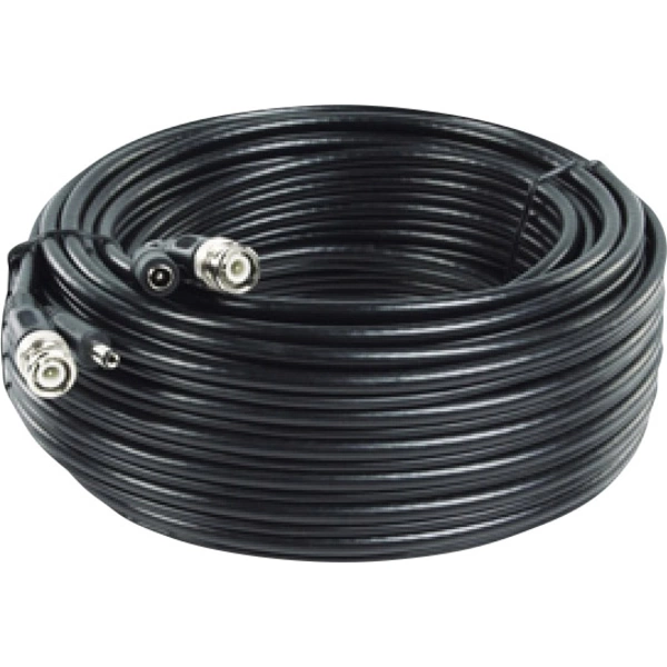 B & S Technology RG 59/50 BNC (sf) Strom, Video Verlängerungskabel [1x DC-Buchse 5.5 mm, BNC-Stecker - 1x DC-Stecker 5.5 mm B & S Technology RG 59/50 BNC (sf) Strom, Video Verlängerungskabel [1x DC-Buchse 5.5 mm, BNC-Stecker - 1x DC-Stecker 5.5 mm