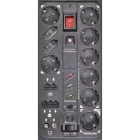 Renkforce 1015A-CMB-SXMS Master/Slave-Steckdosenleiste 10fach Schwarz, Aluminium Schutzkontakt 1St. Renkforce 1015A-CMB-SXMS Master/Slave-Steckdosenleiste 10fach Schwarz, Aluminium Schutzkontakt 1St.