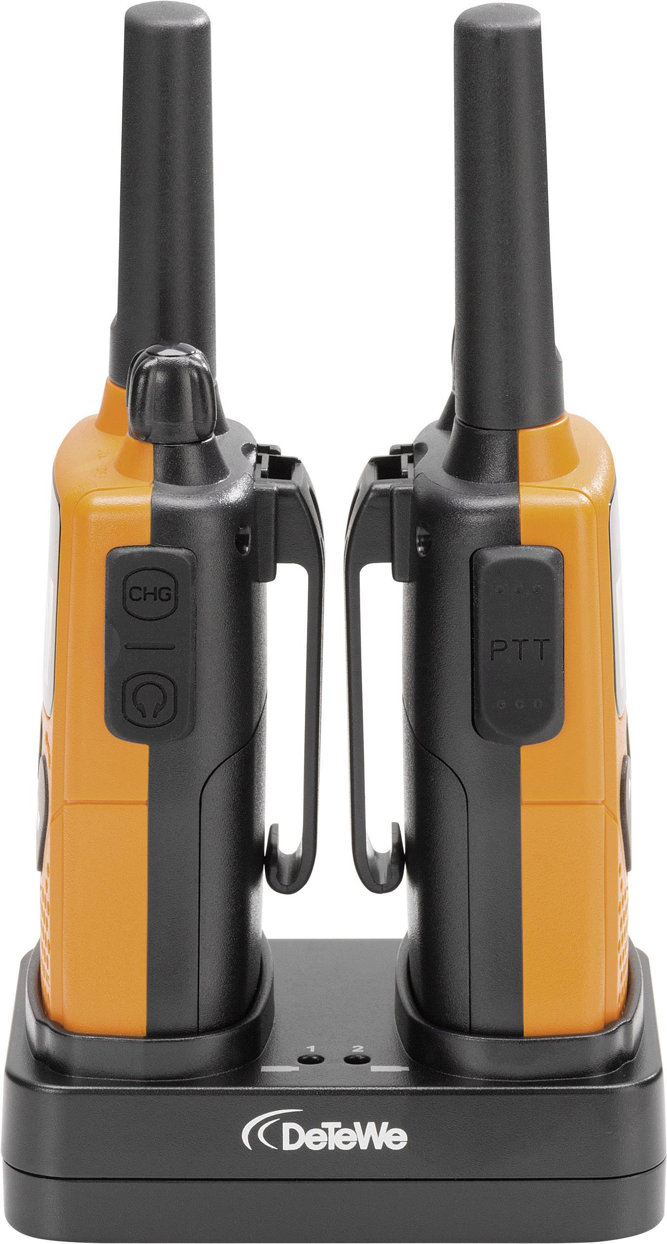 DeTeWe Outdoor 8500 208050 PMR-Handfunkgerät 2er Set