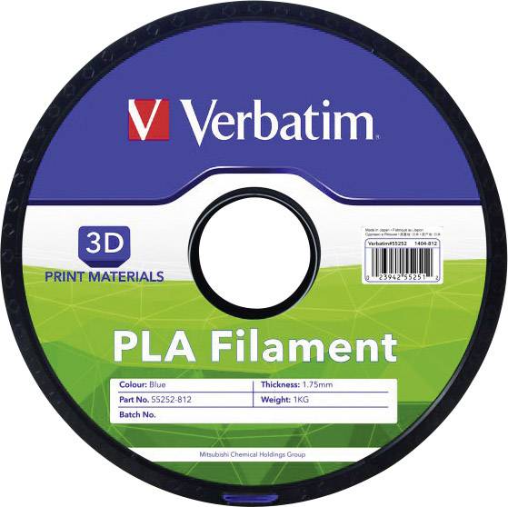 VERBATIM FILAMENT PLA 1.75MM BLAU 1KG
