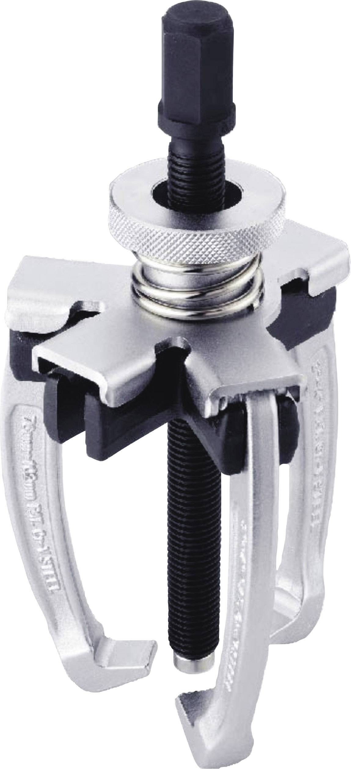 Ein Abzieher-Werkzeug mit drei Armen und einem zentralen, verstellbaren Spindelgriff zur Demontage von Komponenten, z.B. Lagern.