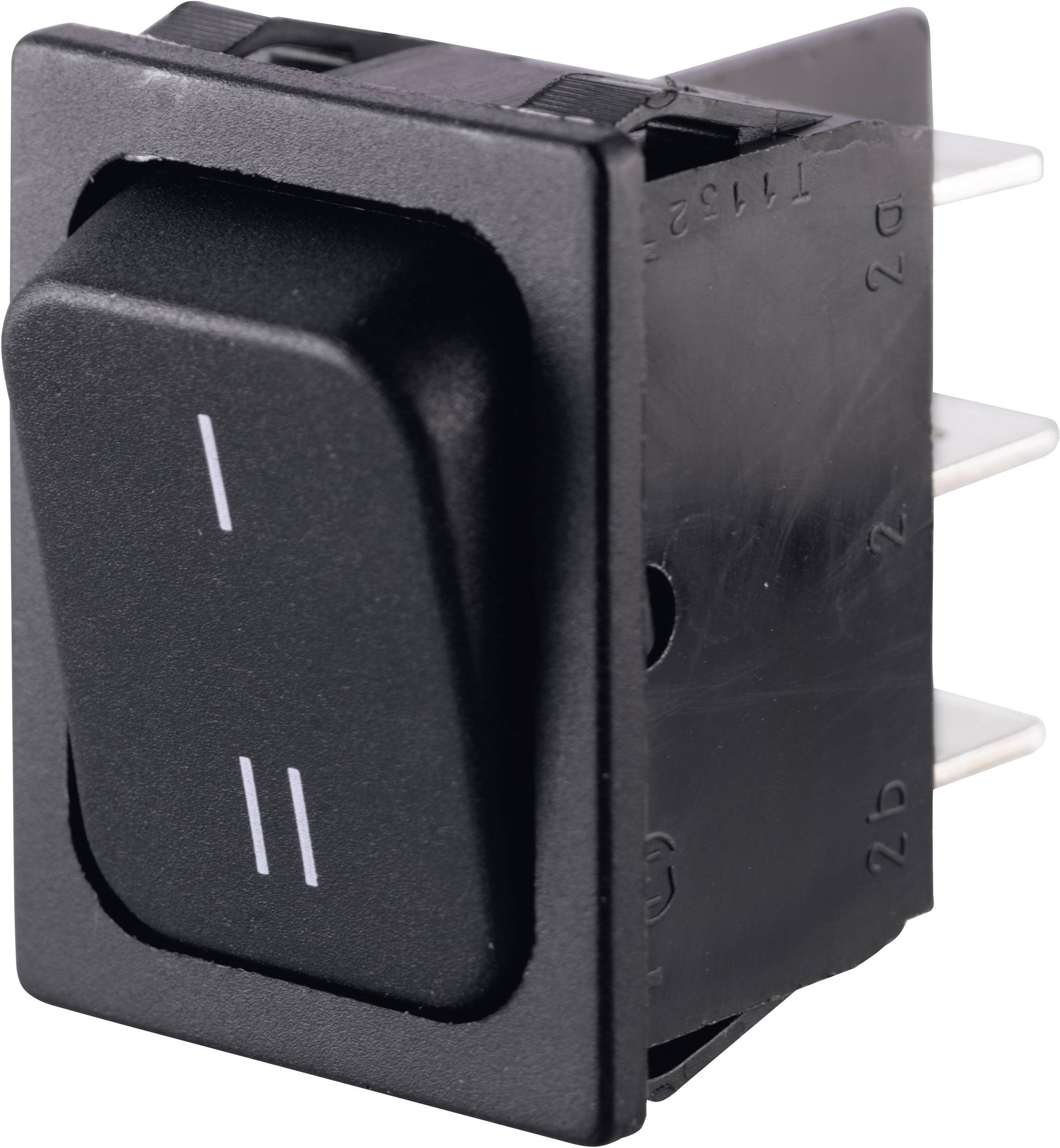 Marquardt 1834.3309 Wippschalter 01834.3309-00 250 V/AC 6A 2 x Ein/Ein IP40 rastend 1St.