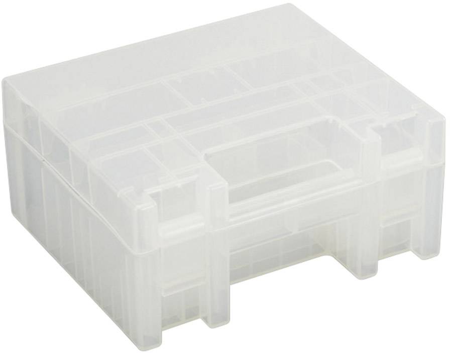 Ansmann Box 35 Batteriebox 35x Micro (AAA), Mignon (AA), Baby (C), Mono (D), 9 V Block (L x B x H) 138 x 128 x 65 mm