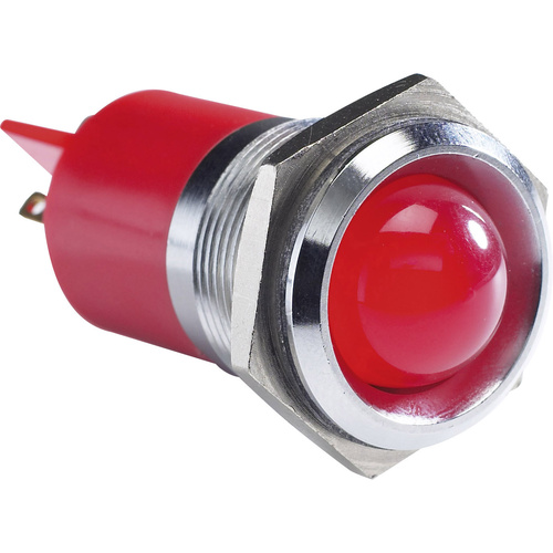 APEM Q22P1GXXR220E LED-Signalleuchte Rot 230 V/AC