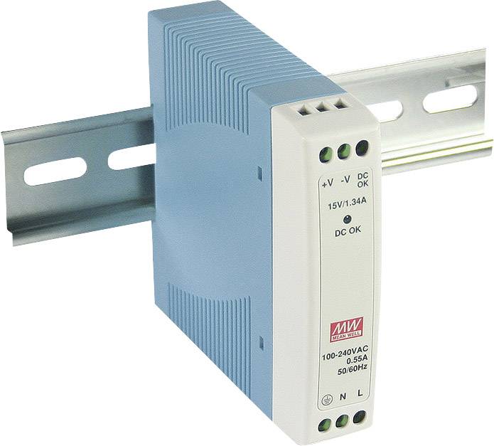 Mean Well MW MDR-10-12 Hutschienen-Netzteil (DIN-Rail) 12 V/DC 0.84 A 10 W Anzahl Ausgänge:1 x Inha