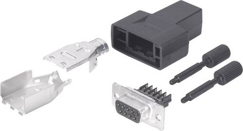 TE Connectivity AMPLIMITE HD-20 (HDE-20) 1-747943-6 D-SUB Buchsenleiste Polzahl: 9 Schneid-Klemm, Cr