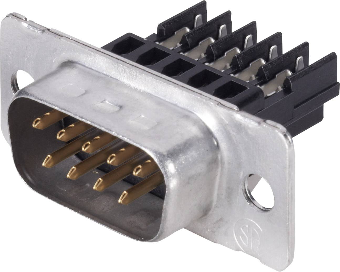 TE Connectivity AMPLIMITE HD-20 (HDE-20) 1-745492-8 D-SUB Stiftleiste Polzahl: 9 Schneid-Klemm, Cri