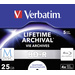Verbatim 43823 M-DISC Blu-ray Rohling 25 GB 5 St. Jewelcase Bedruckbar