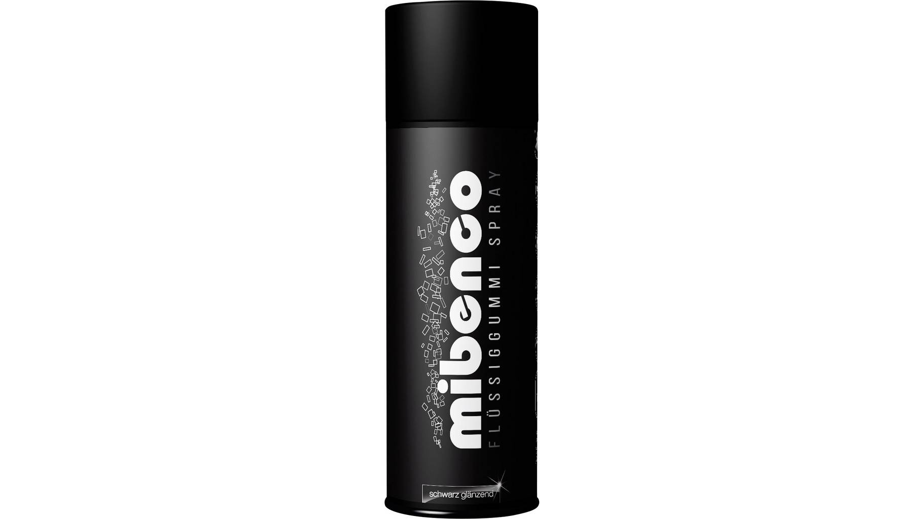 Mibenco Flüssiggummi Spray Schwarz Matt – 400 Ml, Vielseitige Gummibeschichtung Made In Germany