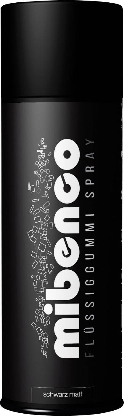 Mibenco Flüssiggummi-Spray Herstellerfarbe Schwarz (matt) 71429005 400 ml