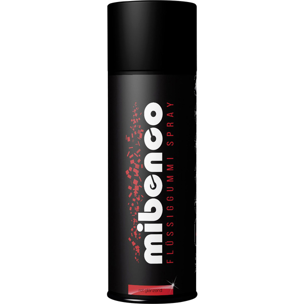 Mibenco Flüssiggummi-Spray Herstellerfarbe Rot (glänzend) 71413020 400ml
