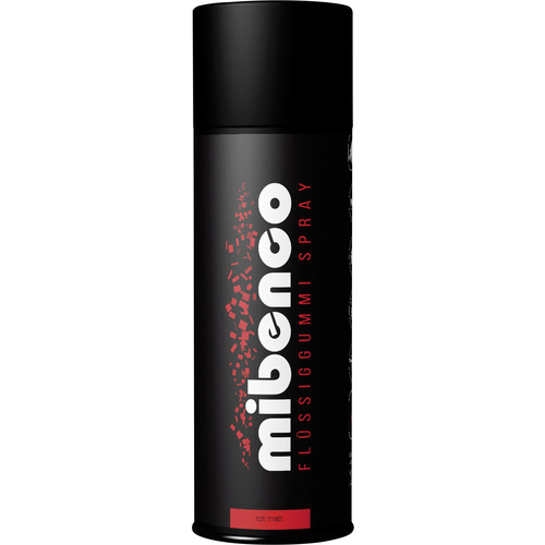 Mibenco Flüssiggummi-Spray Herstellerfarbe Rot (matt) 71423020 400 ml